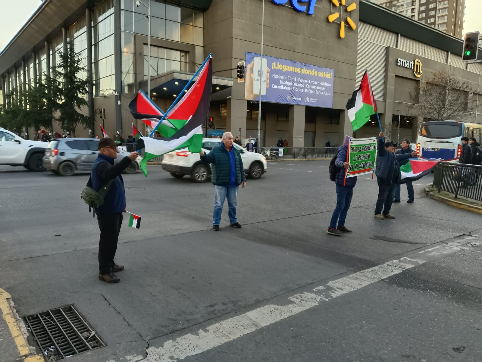 Pasacalles por Palestina: Prodepu se une a autoconvocados que se manifiestan cada viernes en Concepción contra el genocidio en Gaza